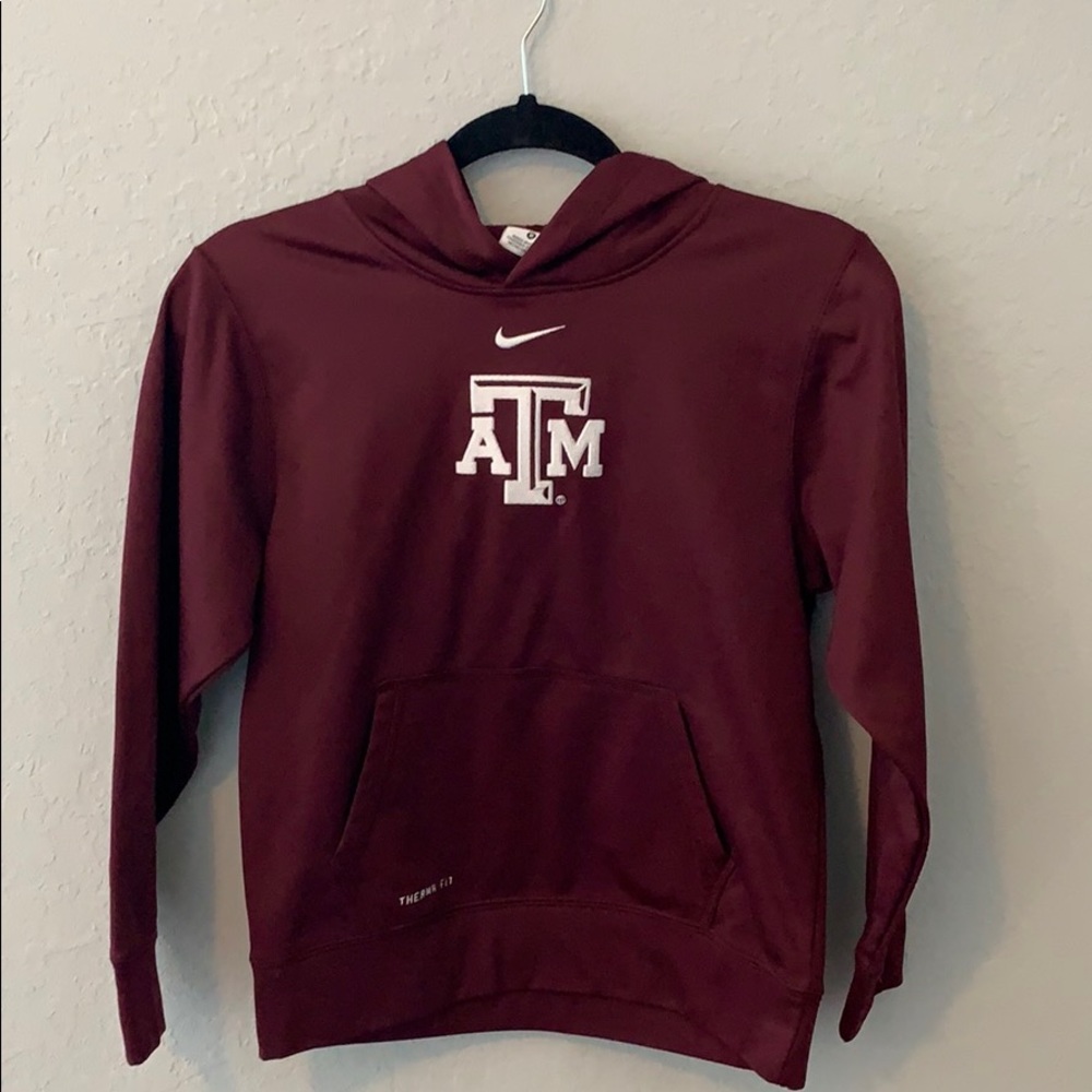 Nike Texas A&M Hoodie Youth Medium TAMU Aggies
